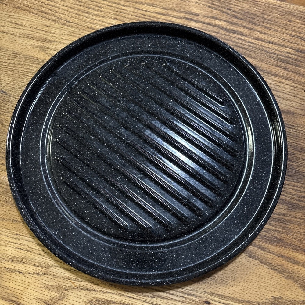 OEM GE Microwave Metal Grill Turntable Tray 12-1/2" | WB49X10241 | WB49X10054